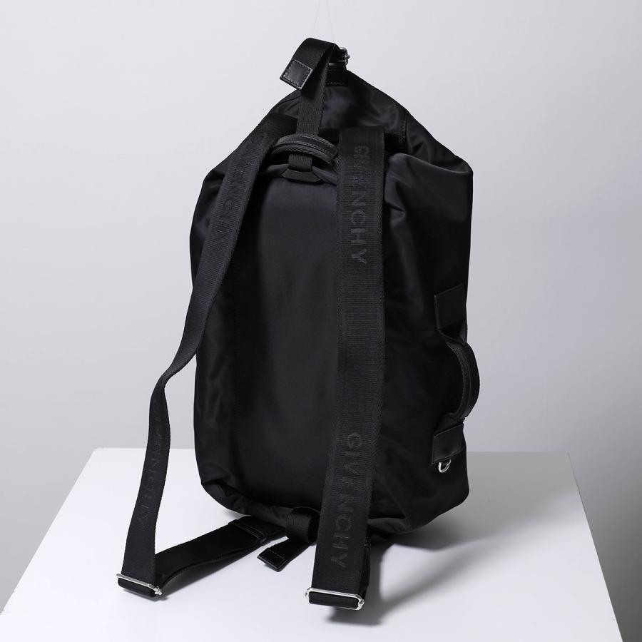 GIVENCHY ジバンシィ バックパック G-ZIP BACKOACK M BK50A8K1VF メンズ リュック ハンドバッグ ロゴ Gジップ 鞄 バッグ 004/BLACK/WHITEの画像
