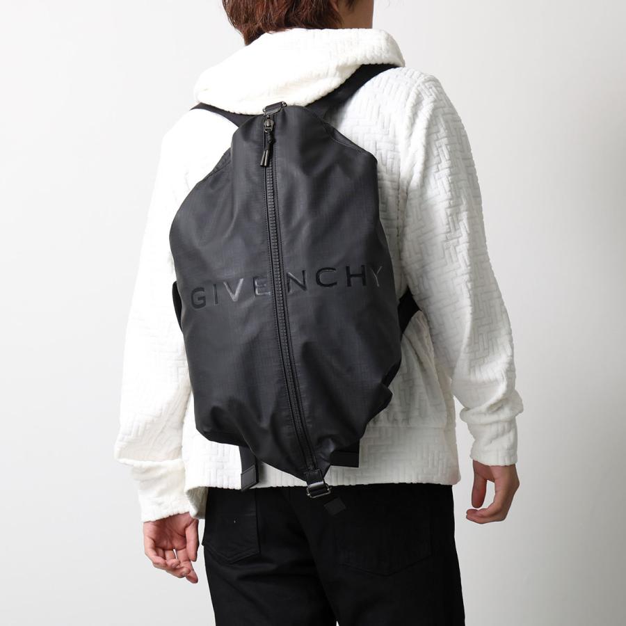 GIVENCHY ジバンシィ バックパック G-ZIP BACKOACK M BK50A8K1VM メンズ リュック ハンドバッグ ロゴ Gジップ 鞄 バッグ 001/BLACKの画像