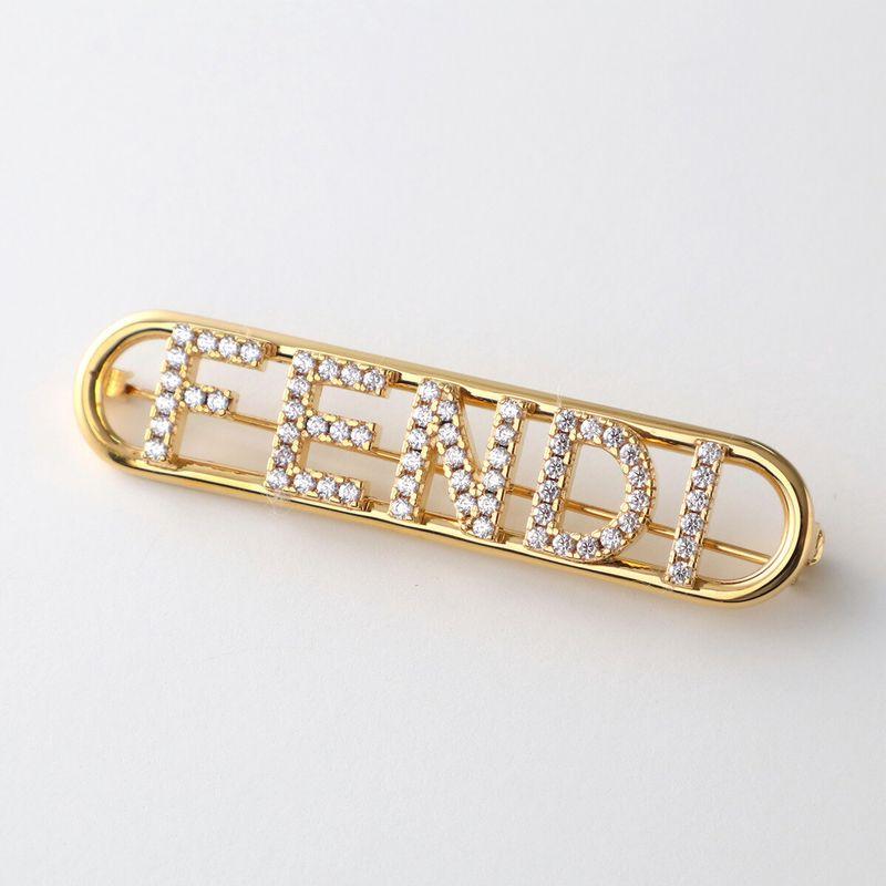 FENDI ブローチ FENDI（フェンディ） ブローチ 8AH614 A44G レディース ロゴ