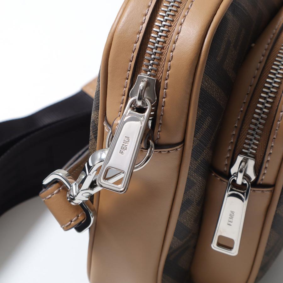 FENDI フェンディ ショルダーバッグ ダイアゴナル デュオ 7VA607 ALKA メンズ FFロゴ クロスボディ カメラバッグ 鞄 F1IKC 7VA607ALKAF1IKCの画像