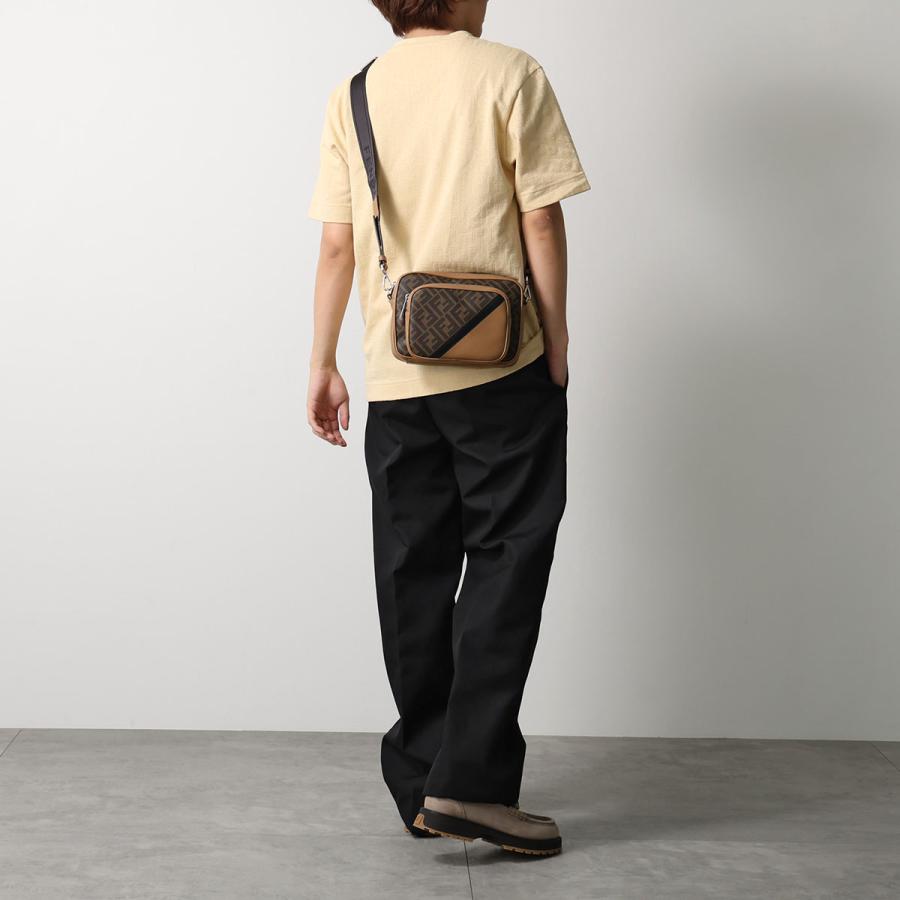 FENDI フェンディ ショルダーバッグ ダイアゴナル デュオ 7VA607 ALKA メンズ FFロゴ クロスボディ カメラバッグ 鞄 F1IKC 7VA607ALKAF1IKCの画像