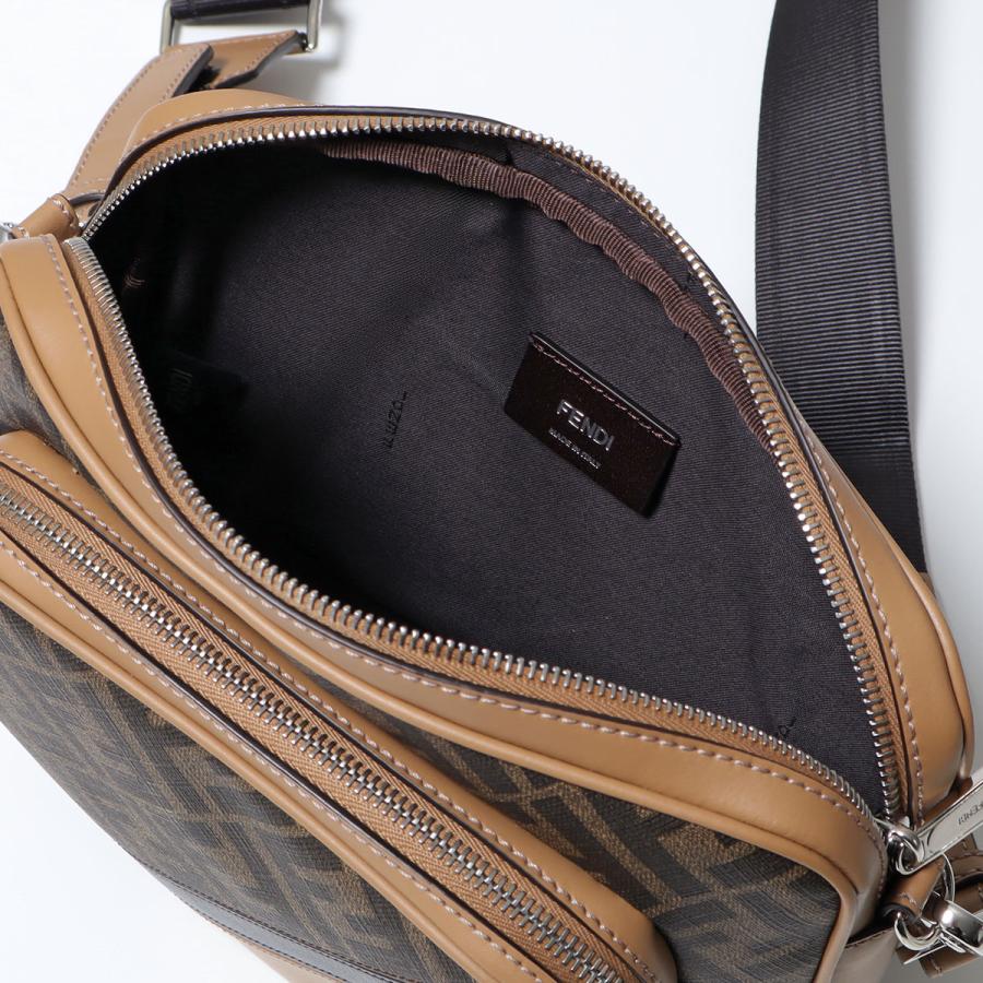 FENDI フェンディ ショルダーバッグ ダイアゴナル デュオ 7VA607 ALKA メンズ FFロゴ クロスボディ カメラバッグ 鞄 F1IKC 7VA607ALKAF1IKCの画像