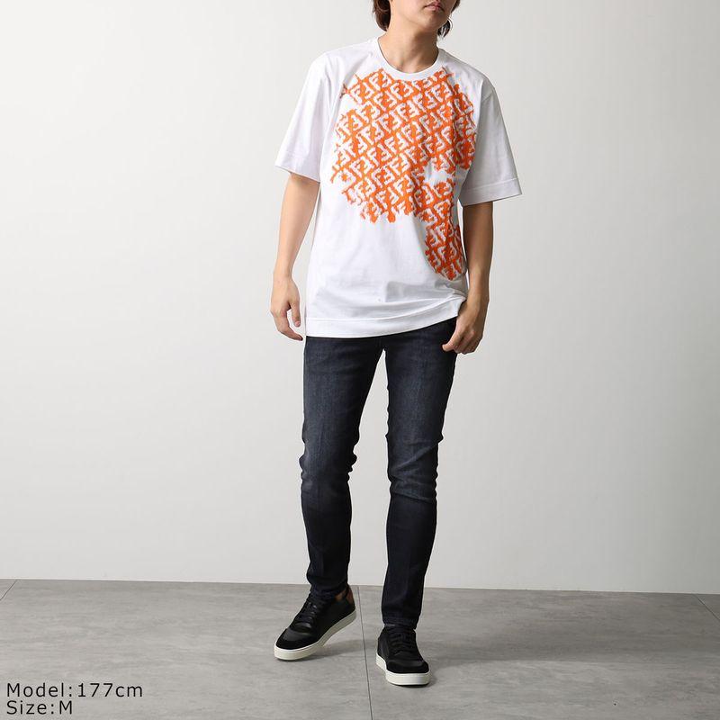 FENDI（フェンディ） Tシャツ FY0936 AN25 メンズ カットソー 半袖