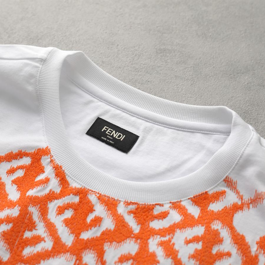 FENDI（フェンディ） Tシャツ FY0936 AN25 メンズ カットソー 半袖