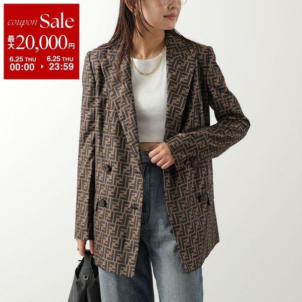 FENDI ジャケット　美品 FENDI（フェンディ） テーラードジャケット FJ7236 A8G3 レディース