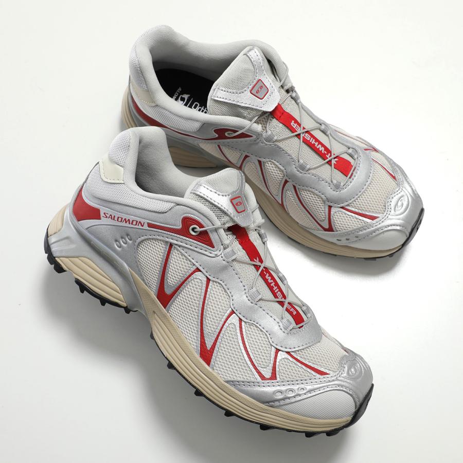 SALOMON サロモン スニーカー XT-WHISPER ウィスパー L49219100 レディース OrthoLite ローカット 4cm シューズ 靴 Almond-Milk/Ftw-Silver/Lava-Falls
