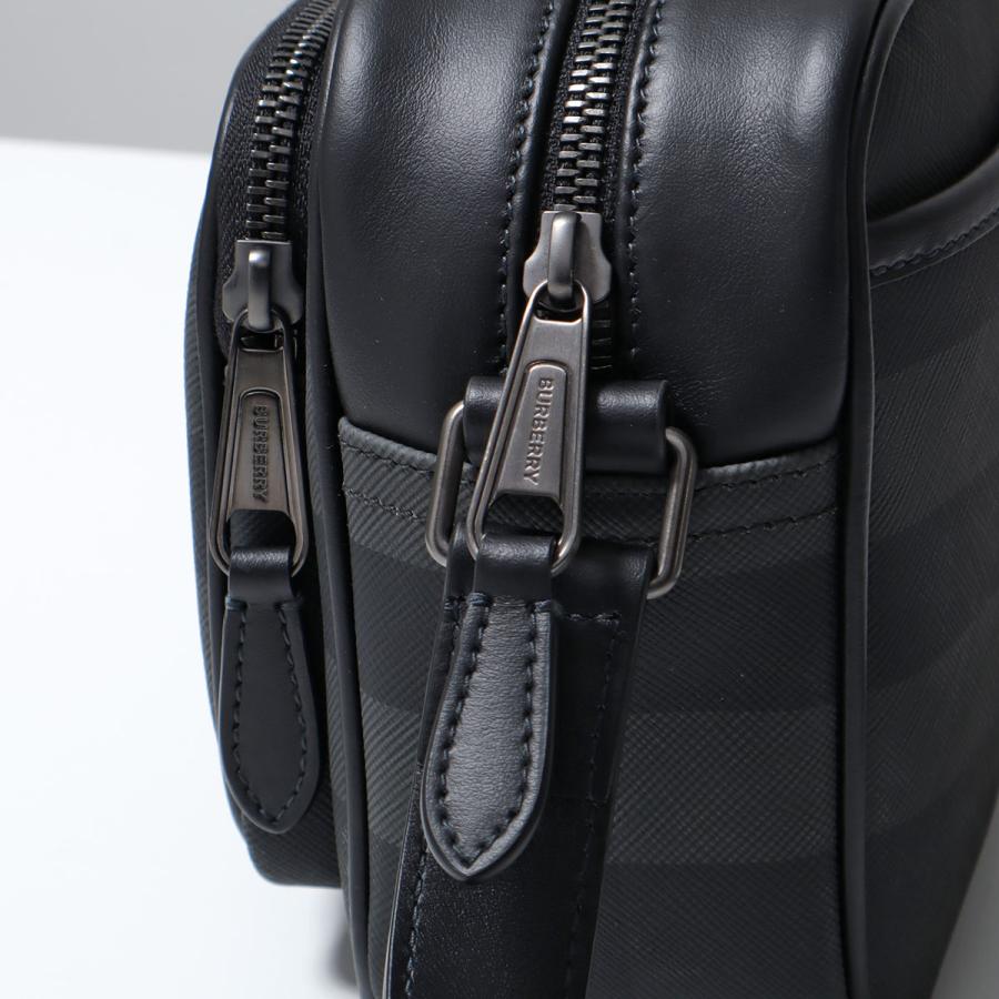 BURBERRY バーバリー ショルダーバッグ PADDY パディ 8074099 メンズ チェック クロスボディ 鞄 A1208/CHARCOALの画像
