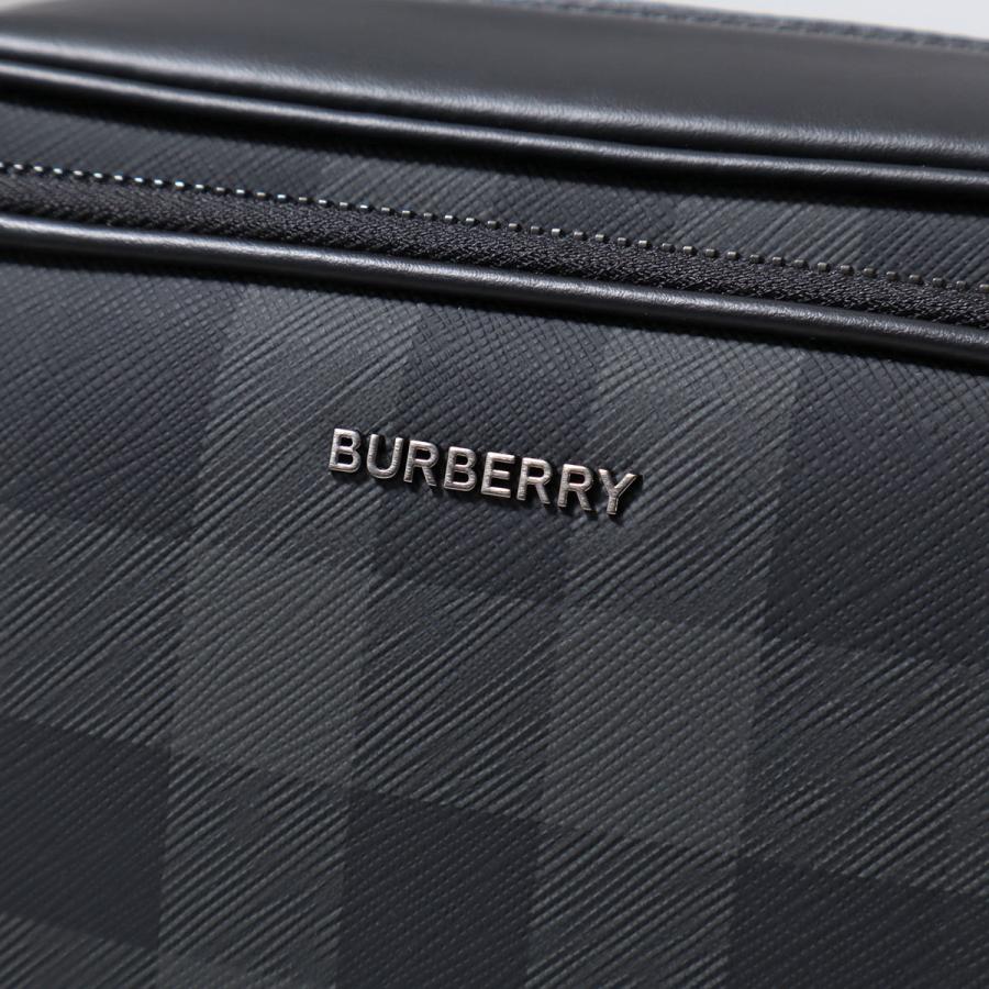 BURBERRY バーバリー ショルダーバッグ PADDY パディ 8074099 メンズ チェック クロスボディ 鞄 A1208/CHARCOALの画像