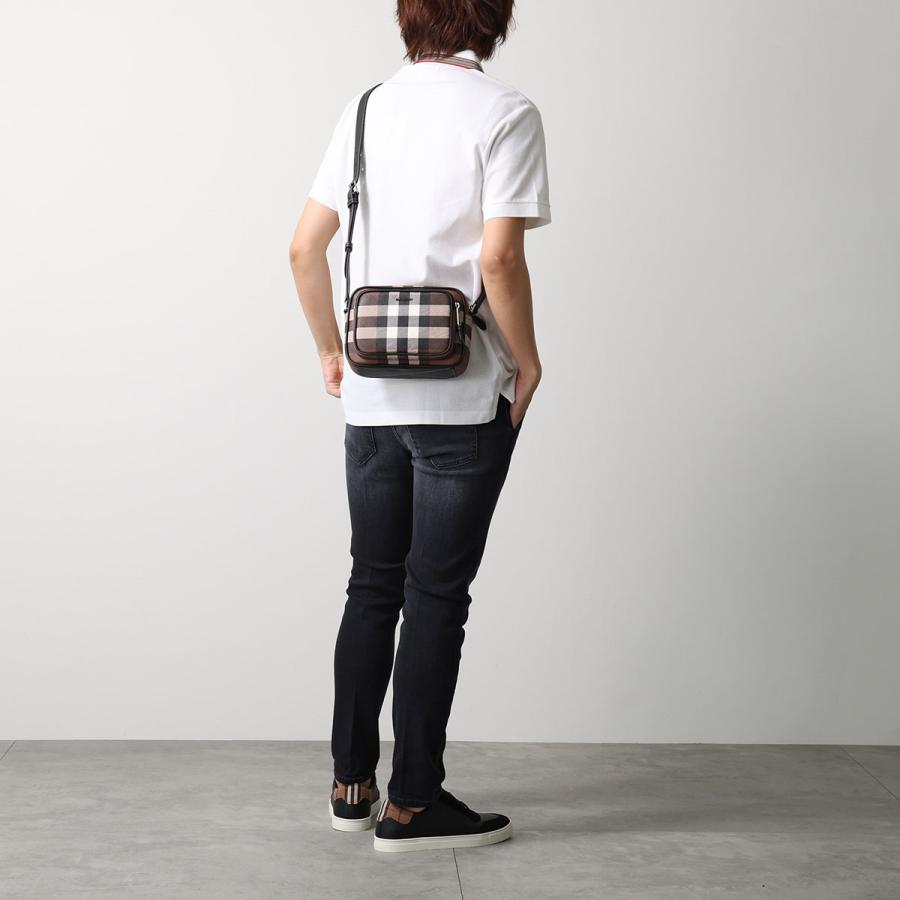 BURBERRY バーバリー ショルダーバッグ PADDY パディ 8049145 メンズ チェック クロスボディ 鞄 A8900/DARK-BIRCH-BROWNの画像
