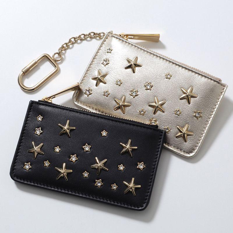 JIMMY CHOO（ジミーチュウ） コインケース NANCY U AUR CZN ナンシー