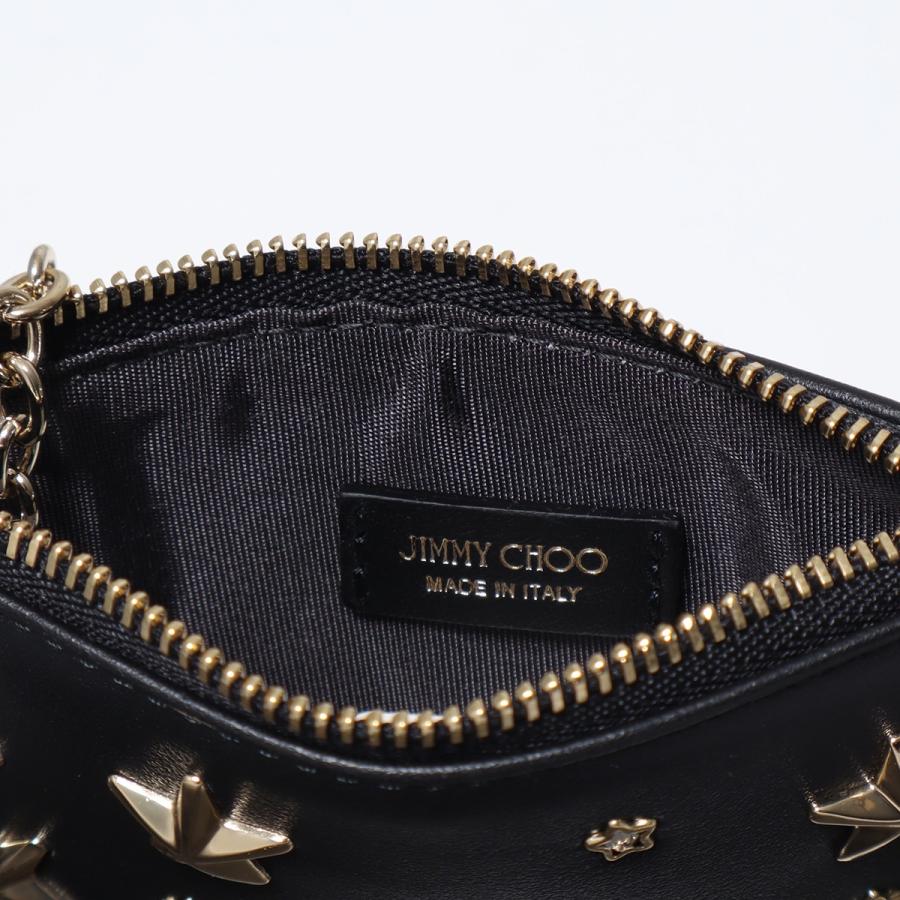 JIMMY CHOO（ジミーチュウ） コインケース NANCY U AUR CZN ナンシー