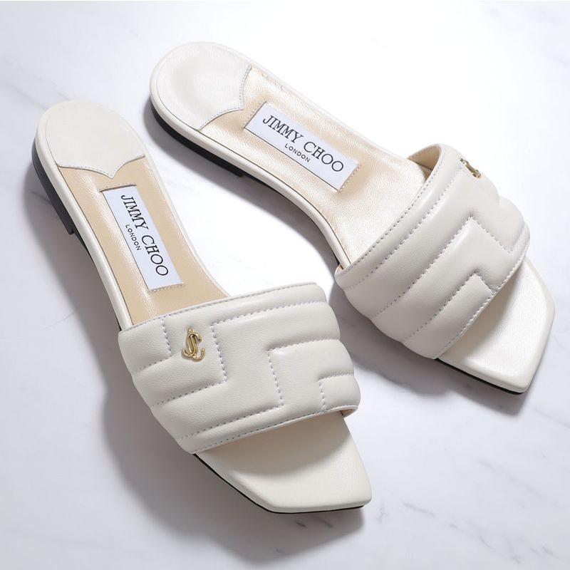 JIMMY CHOOジミーチュウ　ミュール　サンダル JIMMY CHOO（ジミーチュウ） サンダル THEMIS FLAT NBA レディース