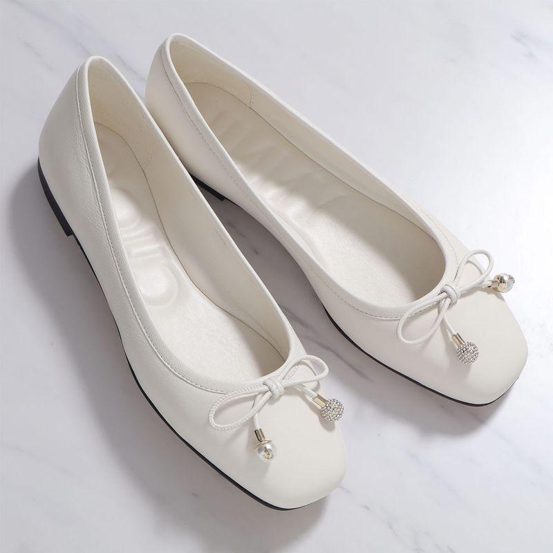 パンプス　ジミーチュウ　Jimmychoo シューズ　専用ホワイト JIMMY CHOO（ジミーチュウ） バレエシューズ ELME FLAT エルメ