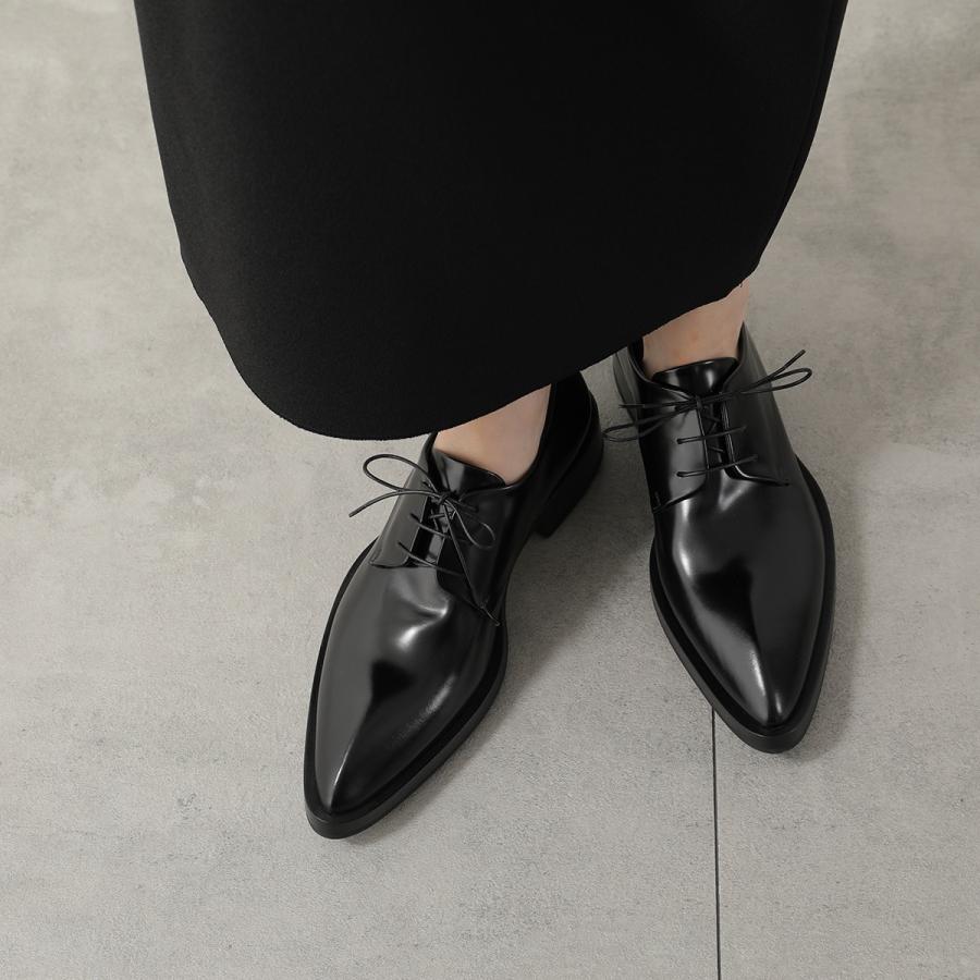 JIL SANDER メンズ ドレスシューズ ブラック 8.5 JIL SANDER（ジルサンダー） ドレスシューズ SPAZZOLATO MASTER