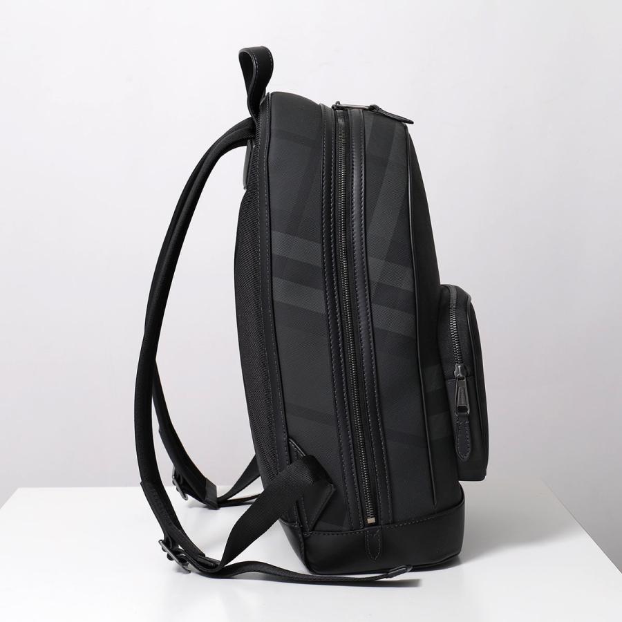 BURBERRY バーバリー バックパック ML ROCCO BRT ロッコ 8065630 メンズ リュック バーバリーチェック ロゴ 鞄 A8800/CHARCOALの画像