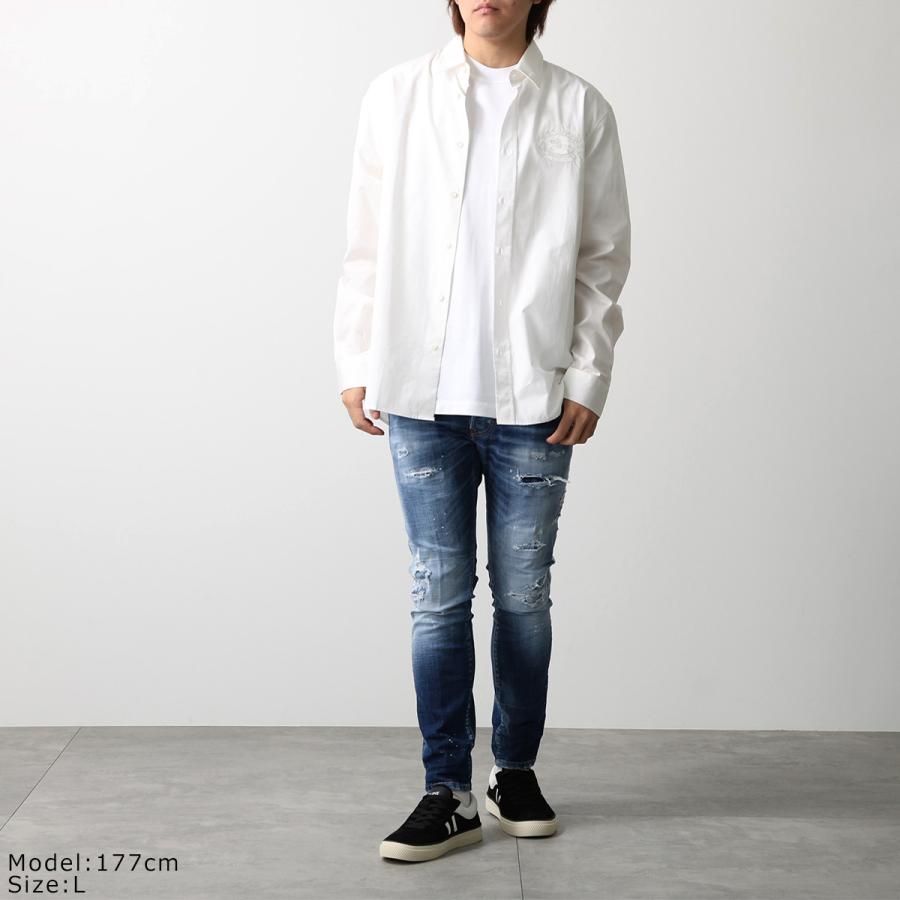BURBERRY（バーバリー） シャツ 8095333 メンズ 長袖 コットン 馬上の