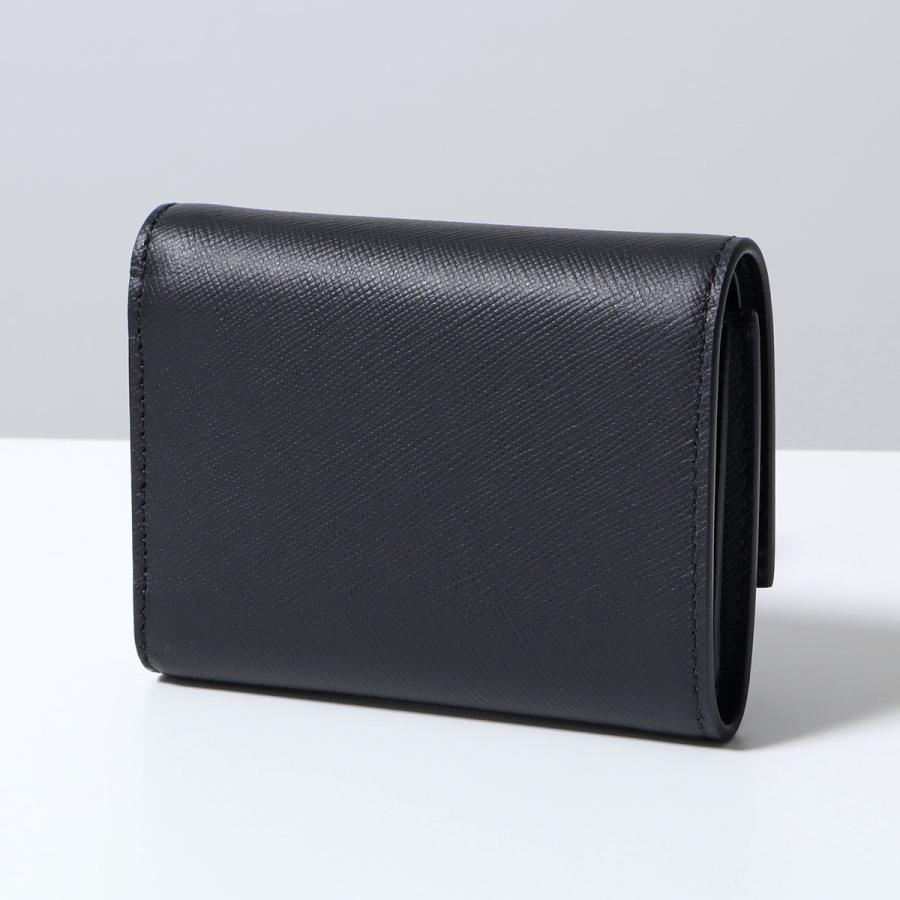 JIMMY CHOO　メタリックレザー製 三つ折り財布 JIMMY CHOO（ジミーチュウ） 三つ折り財布 RIAN TDB レディース ミニ