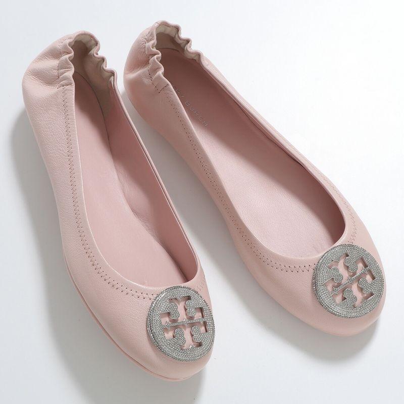 TORY BURCH（トリーバーチ） フラットパンプス MINNIE PAVE TRAVEL