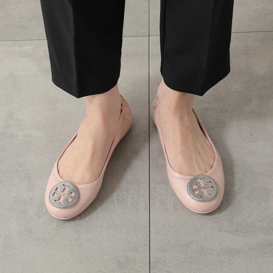 TORY BURCH（トリーバーチ） フラットパンプス MINNIE PAVE TRAVEL
