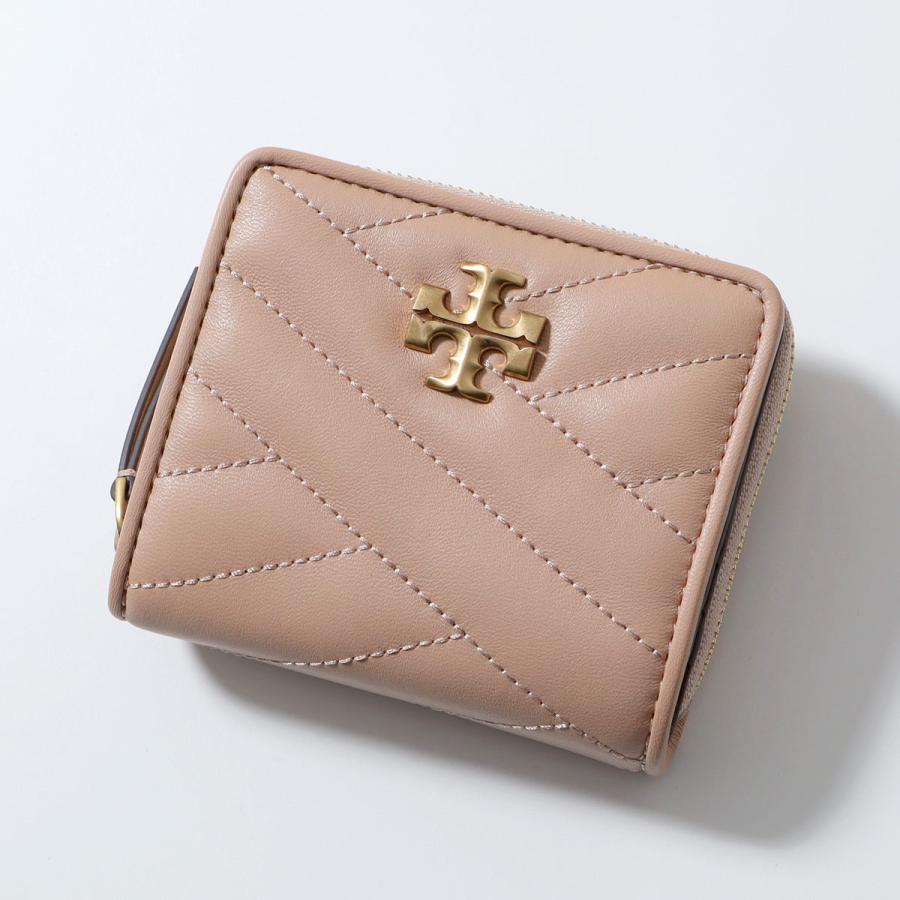 専用！トリーバーチ　キラシェブロン　二つ折り財布　キルティング　ピンク　Tロゴ TORY BURCH（トリーバーチ） 二つ折り財布 KIRA CHEVRON キラ