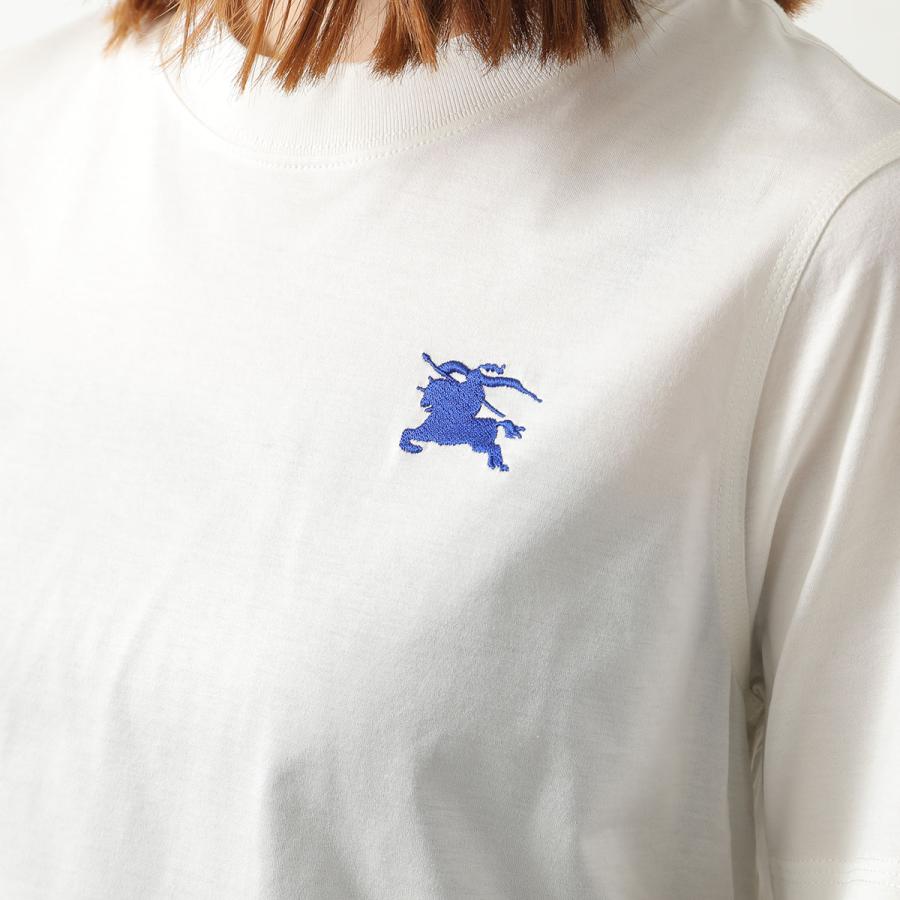 BURBERRY（バーバリー） Tシャツ 8084970 レディース ロゴ 刺繍 馬上の