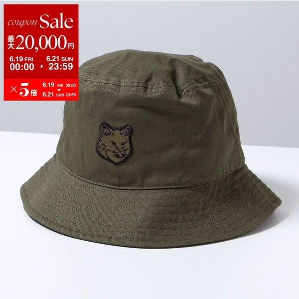 MAISON KITSUNE（メゾン キツネ） バケットハット BOLD FOX HEAD