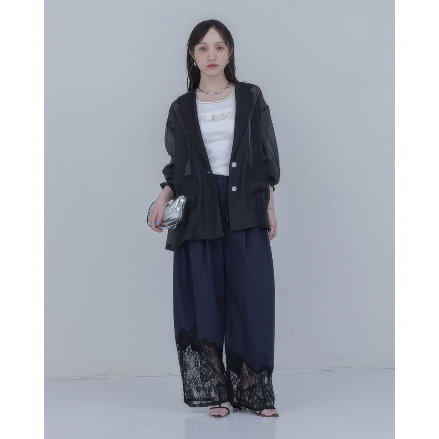 Eimee Law（エイミーロウ） シアー テーラードジャケット 84765Z-2