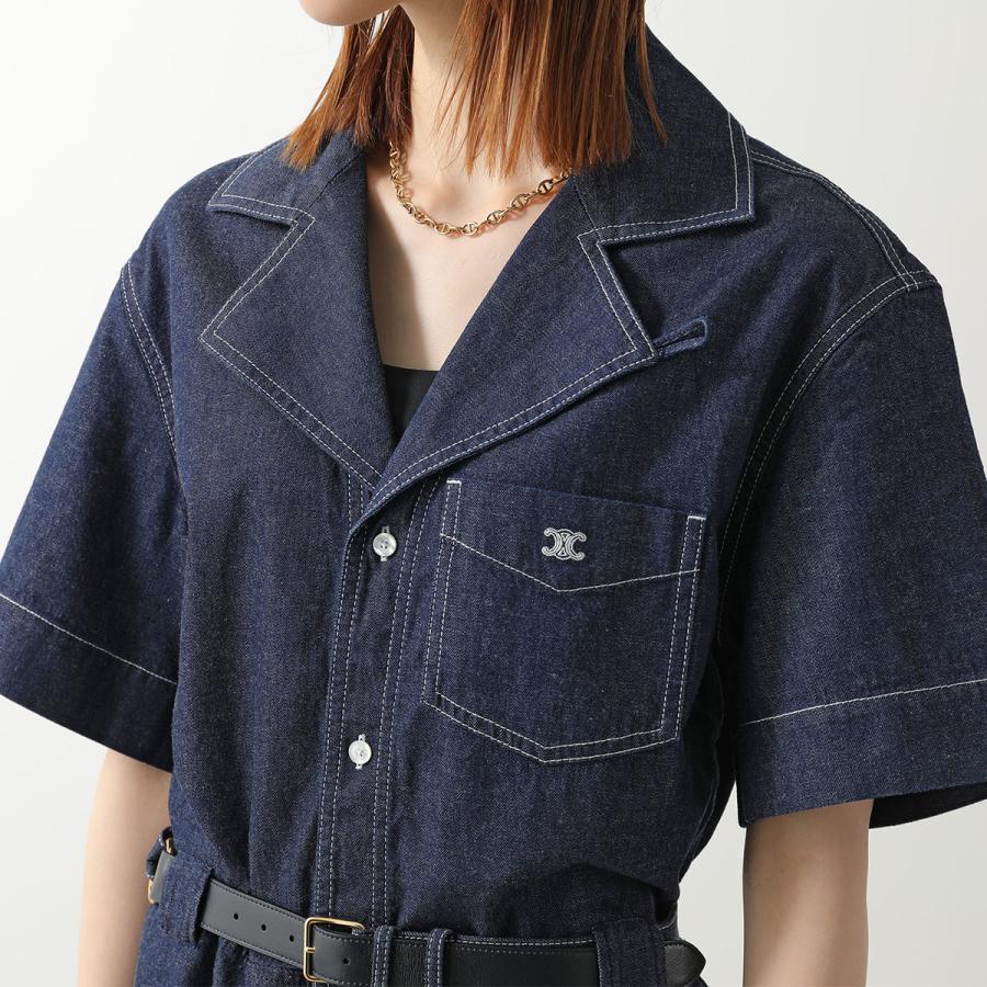 CELINE（セリーヌ） ワンピース RR0MB2N67.GGG3 レディース トリオンフ