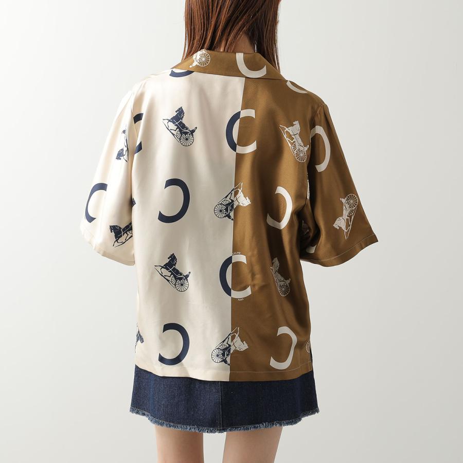 CELINE（セリーヌ） パジャマシャツ RB0363K27.01HM レディース シルク