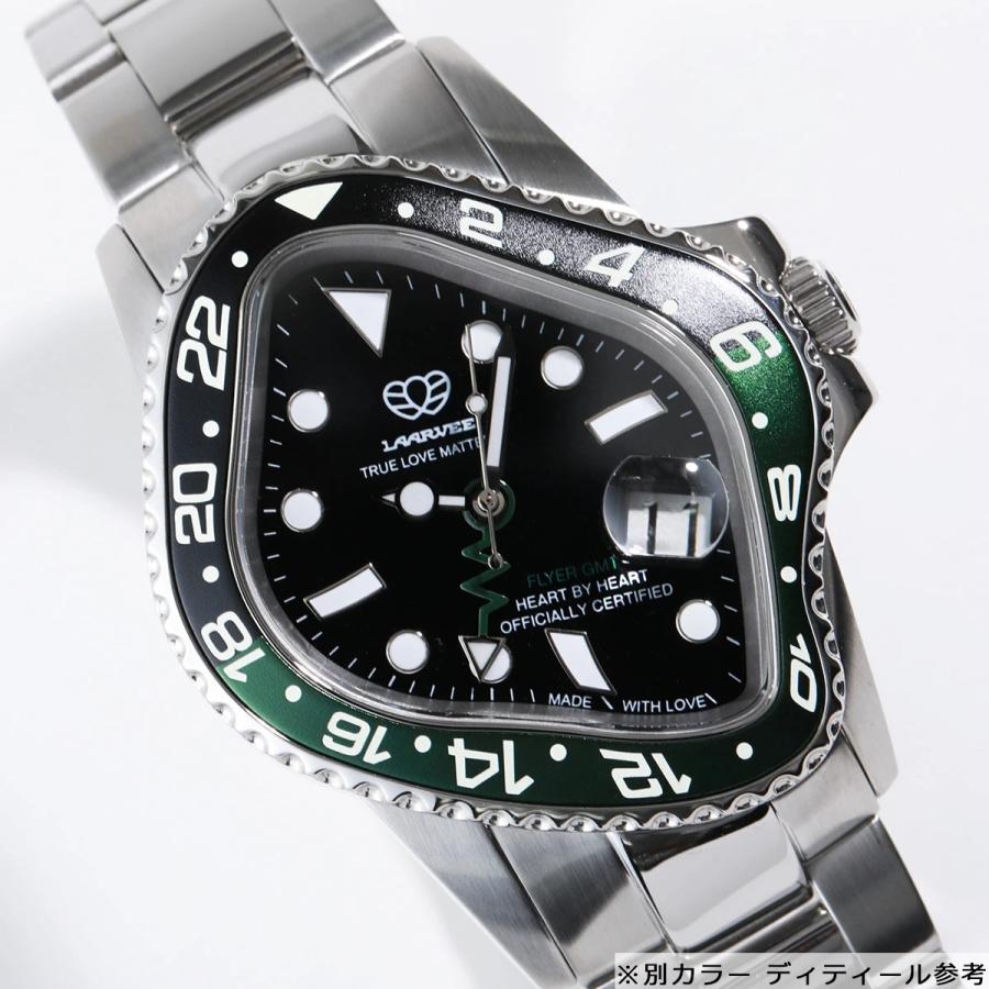 LAARVEE ラーヴィー 腕時計 PEA001GMT メンズウォッチ ステンレス