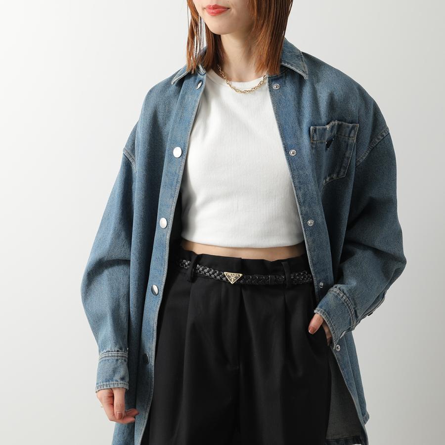 PRADA（プラダ） ナローベルト 1CS113 2C9B レディース レザー