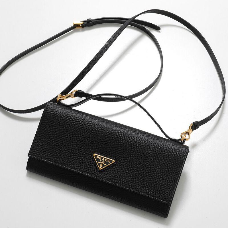 PRADAプラダ ショルダーウォレット PRADA（プラダ） ショルダーバッグ 1MT042 QHH レディース レザー ミニ