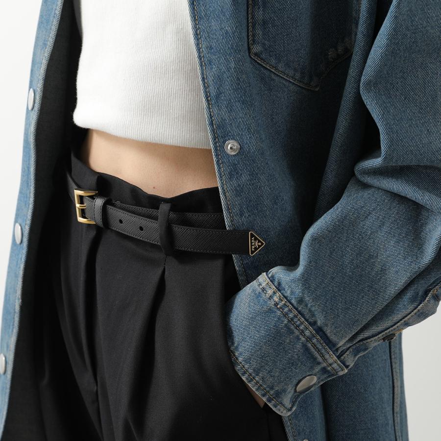 PRADA（プラダ） ナローベルト 1CC618 053 レディース サフィアーノ