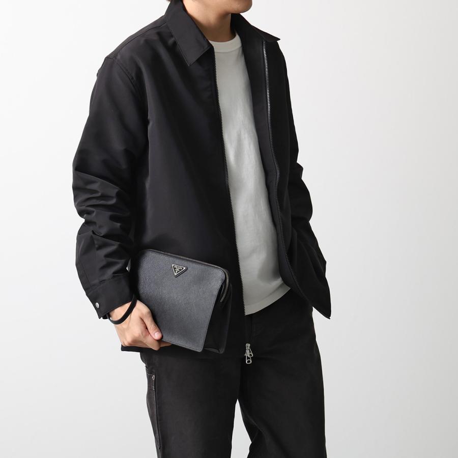 PRADA（プラダ） クラッチバッグ 2VF056 9Z2 メンズ サフィアーノ