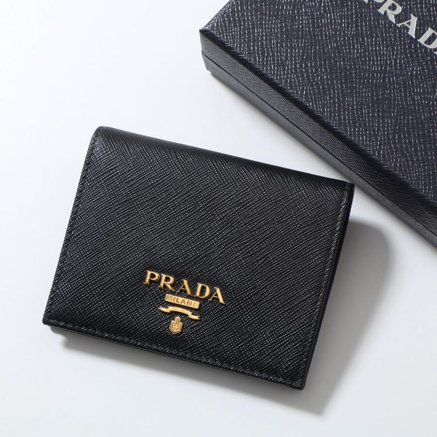 PRADA（プラダ） 二つ折り財布 1MV204 QWA レディース レザー