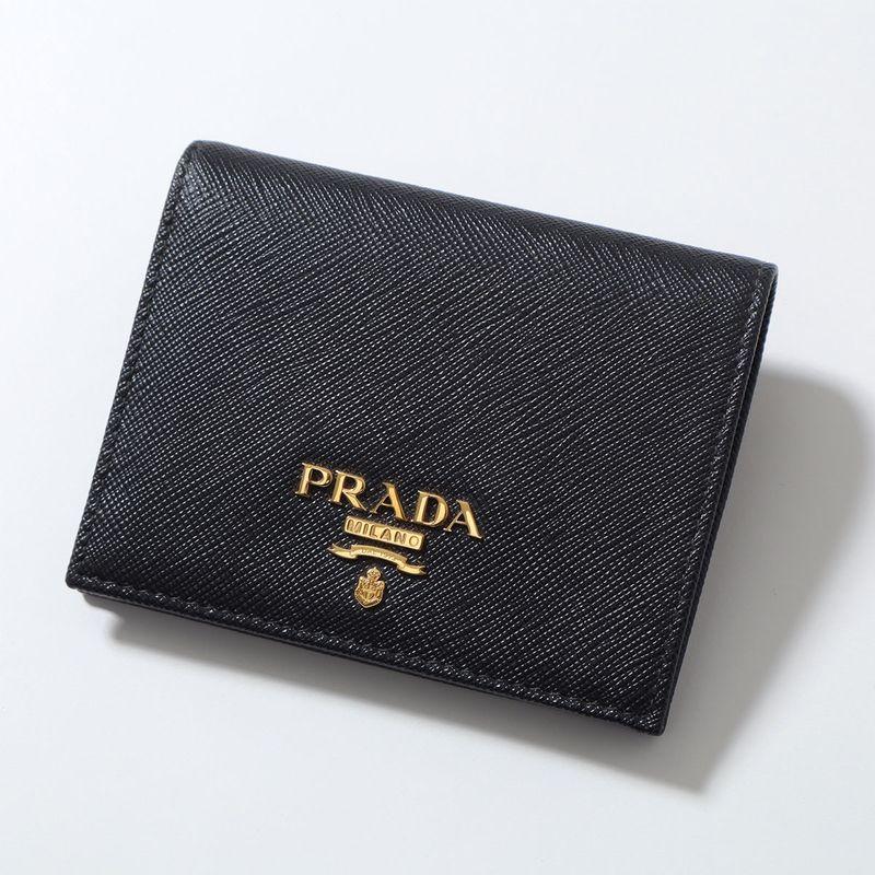 PRADA（プラダ） 二つ折り財布 1MV204 QWA レディース レザー