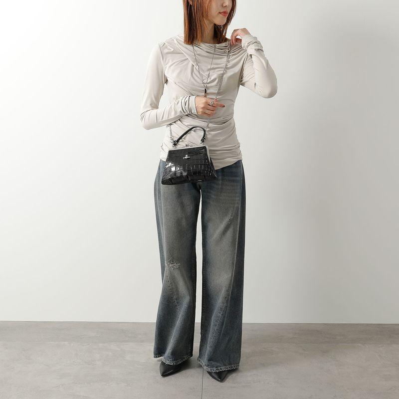 希少Vivienne Westwood日本製 オーブ 付 メッシュ クロッシェ Vivienne Westwood（ヴィヴィアンウエストウッド） ハンドバッグ