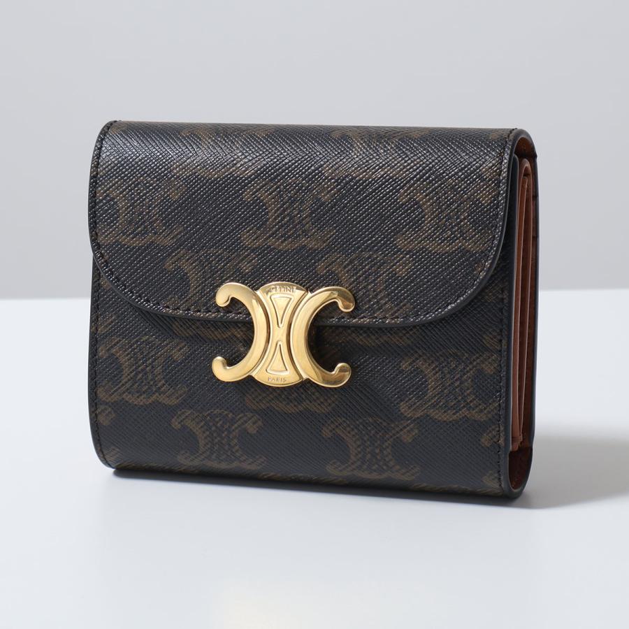 CELINE（セリーヌ） 三つ折り財布 SMALL FLAP WALLET 10D782CQH.04LU