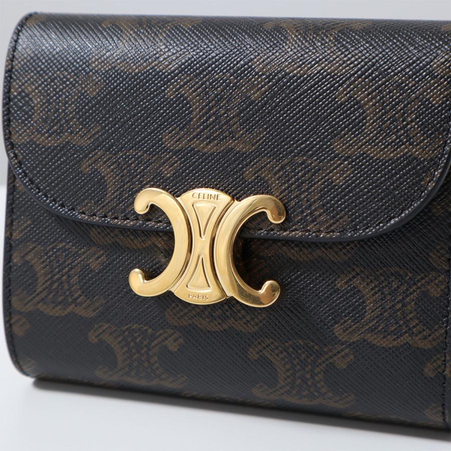 CELINE（セリーヌ） 三つ折り財布 SMALL FLAP WALLET 10D782CQH.04LU