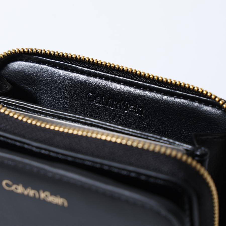 Calvin Klein（カルバン・クライン） 二つ折り財布 CK MEDIUM FLAP ZIP