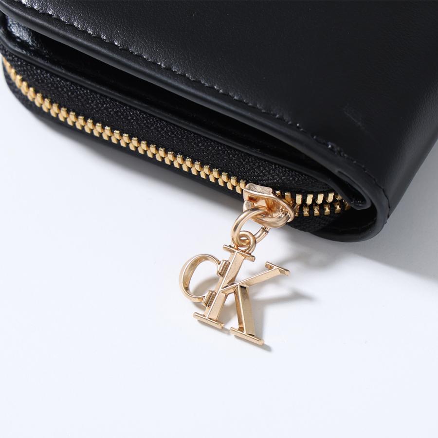 Calvin Klein（カルバン・クライン） 二つ折り財布 CK MEDIUM FLAP ZIP
