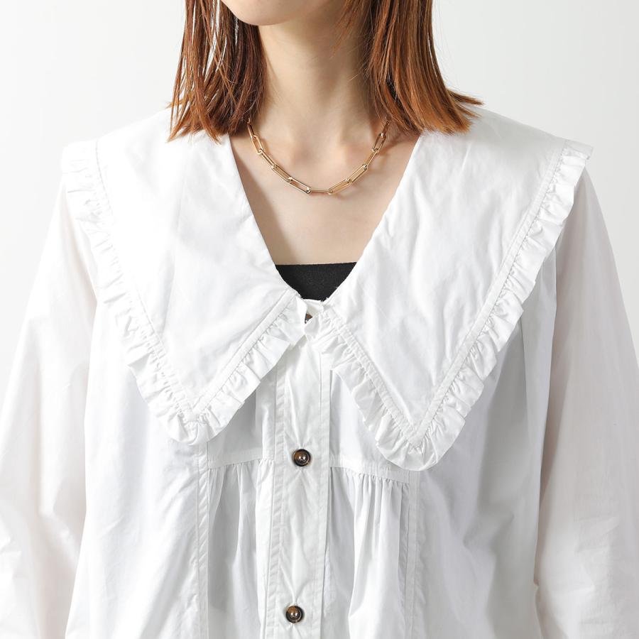 GANNI（ガニー） ワンピース Mini Shirt Dress F8634 レディース