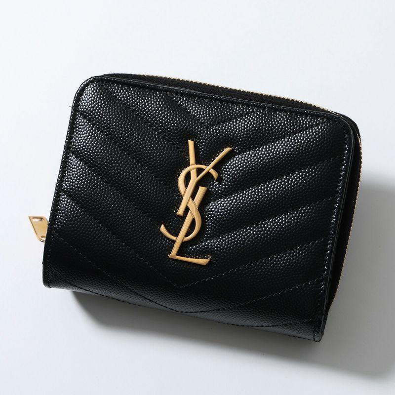 SAINT LAURENT サンローラン 二つ折り財布 668288 BOW01 レディース