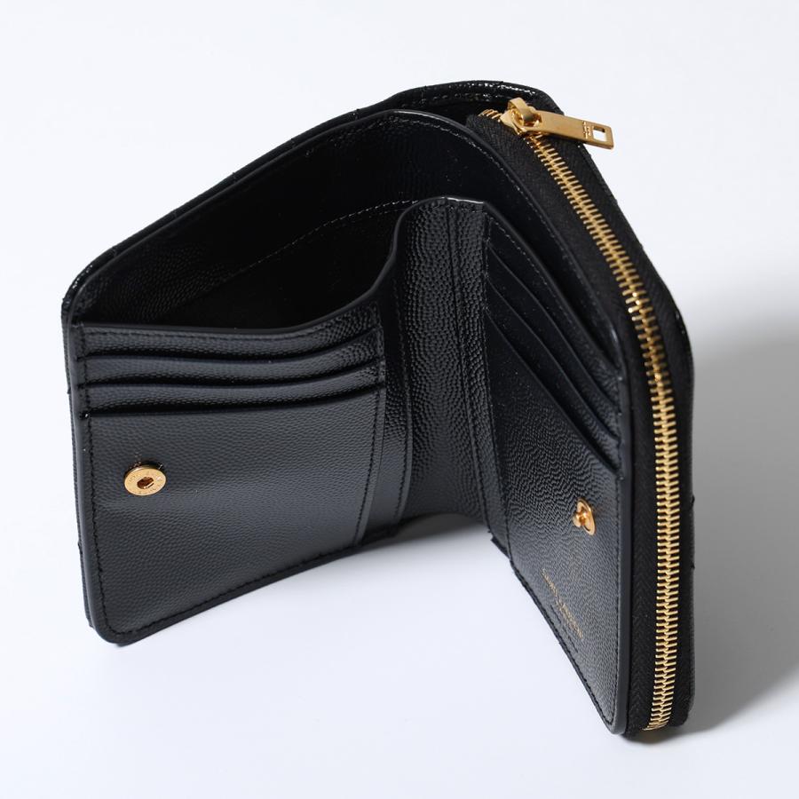 SAINT LAURENT サンローラン 二つ折り財布 668288 BOW01 レディース