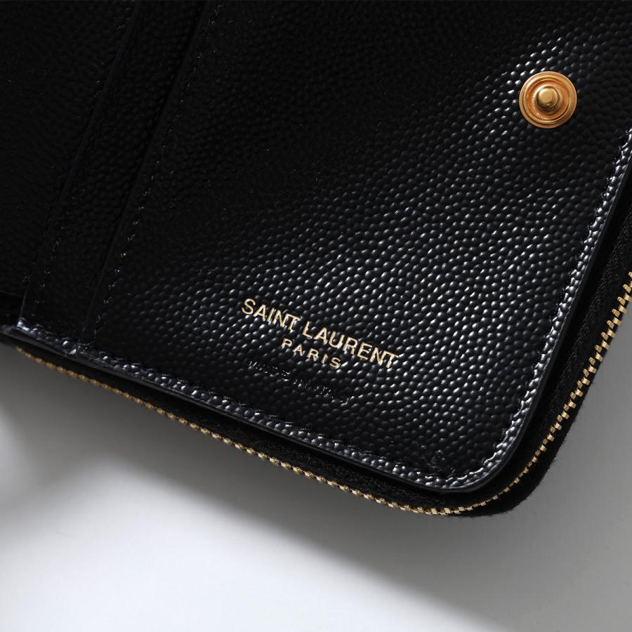 SAINT LAURENT サンローラン 二つ折り財布 668288 BOW01 レディース