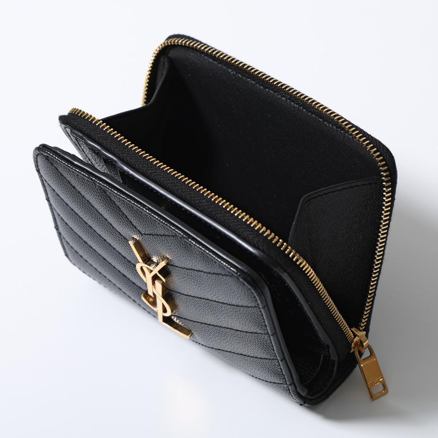SAINT LAURENT サンローラン 二つ折り財布 668288 BOW01 レディース