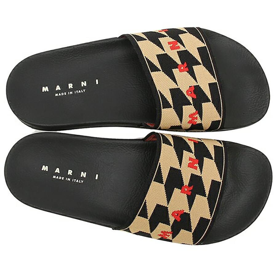 MARNI ウッドプラットフォームサンダル MARNI（マルニ） サンダル SAMS015402 P4556 レディース ニット