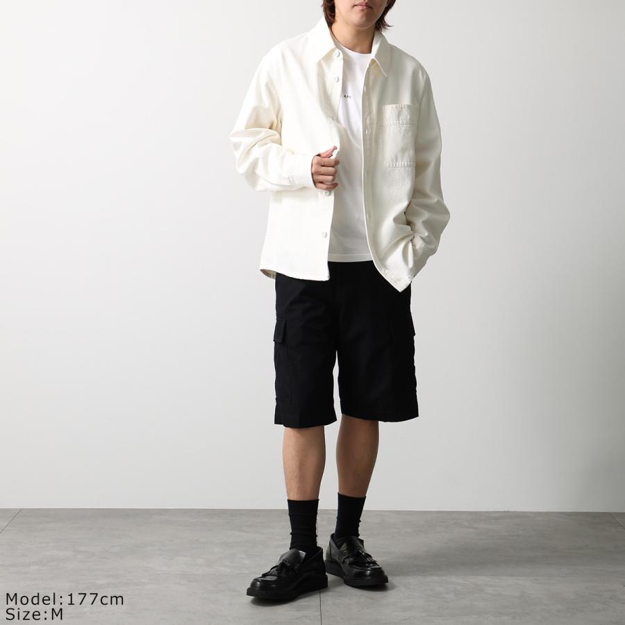 希少 美品【春物】フランス製 A.P.C. アーペーセー シャツ 総柄 2 A.P.C.（アーペーセー） APC A.P.C. シャツジャケット surchemise