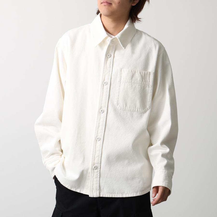 希少 美品【春物】フランス製 A.P.C. アーペーセー シャツ 総柄 2 A.P.C.（アーペーセー） APC A.P.C. シャツジャケット surchemise