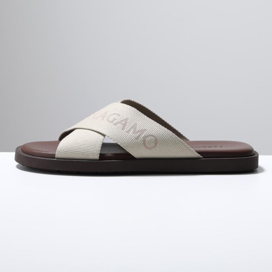 FERRAGAMO（フェラガモ） サンダル FENICE TEX 763203 メンズ クロス